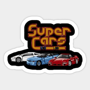 Super Cars Sticker